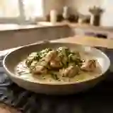 Rognons blancs fondants à la crème et vin blanc