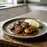Rognons de porc flambés au cognac : recette savoureuse et facile