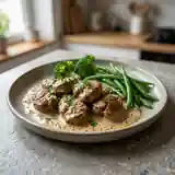 Rognons de veau à la moutarde légère : recette savoureuse et saine