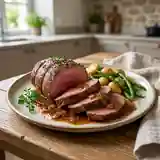 Rôti de bœuf au Madère : recette savoureuse et facile