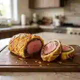 Rôti de bœuf en croûte doré et fondant