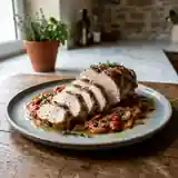 Rôti de dinde provençal fondant aux herbes de Provence