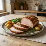 Rôti de porc à la moutarde de Dijon, recette savoureuse et facile