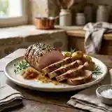 Rôti de porc aux fines herbes : recette savoureuse et parfumée pour un plat réussi