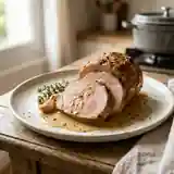 Rôti de porc moelleux au lait : recette facile et savoureuse