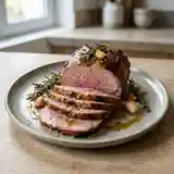 Rôti de veau au miel fondant et parfumé