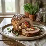 Rôti de veau farci à l'italienne : recette savoureuse et gourmande