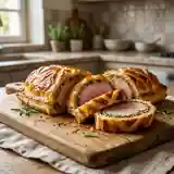 Rôti en croûte à la moutarde et à l'estragon : recette savoureuse et facile