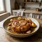 Rouelle de porc fondante et savoureuse au four