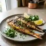 Rougets grillés au cumin et citron