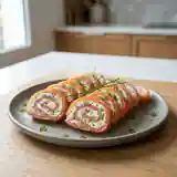Roulé de saumon fumé au St Môret : recette fraîche et gourmande