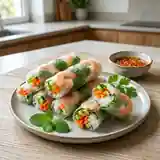 Rouleaux de printemps frais et croquants : recette facile et saine