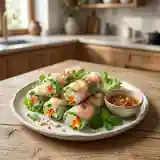 Rouleaux de printemps rapides et frais : recette facile et légère