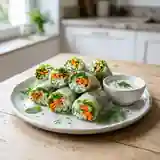 Rouleaux Fraîcheur au Carré Frais et Aneth : Recette Facile et Légère