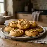 Roulés au fromage de chèvre frais et herbes aromatiques