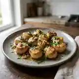 Saint-Jacques sautées à l'ail : recette facile et savoureuse