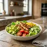 Salade californienne fraîche et gourmande