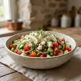 Salade Chopska Bulgare Authentique : Fraîcheur et Saveurs du Berger