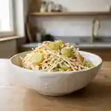 Coleslaw aux raisins et miel
