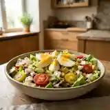 Salade composée originale et gourmande pour une personne
