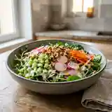 Salade croquante au carré frais : fraîcheur et légèreté en bouche