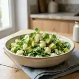Salade croquante de chou-fleur, avocat et cresson : fraîcheur et vitalité