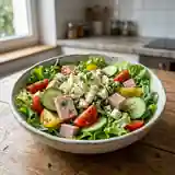 Salade Croquante Feta et Jambon