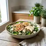 Salade d'automne gourmande aux saveurs riches