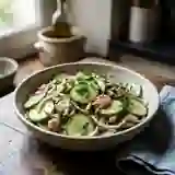 Salade de concombre au thon et citron
