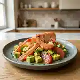 Salade de langoustines acidulée et fondante
