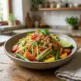 Salade de papaye verte à la laotienne : fraîcheur et saveurs authentiques