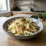 Salade d'endives croquante aux pommes et noix