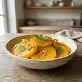Salade d'oranges à la cannelle et à la fleur d'oranger, fraîche et parfumée