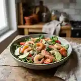 Salade du pêcheur fraîcheur et saveurs marines