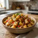 Salade épicée de pommes de terre à la française