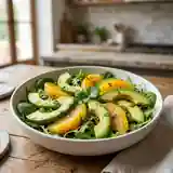 Salade fraîche d'avocat à l'orange et aux agrumes