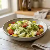 Salade fraîche de courgettes à l'italienne