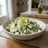 Salade fraîche de fenouil croquant à la feta fondante