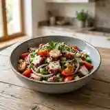 Salade fraîche de poulpes à la méditerranéenne