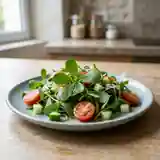 Salade fraîche de pourpier sauvage aux saveurs estivales