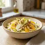 Salade fraîche d'endives croquantes et oranges juteuses