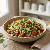 Salade fraîche marocaine Slata Jita : recette facile et rapide