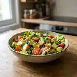 Salade fraîcheur avocat et surimi facile