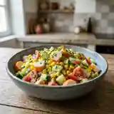 Salade fraîcheur de surimi estivale