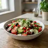 Salade fraîcheur des Alpilles aux saveurs méditerranéennes