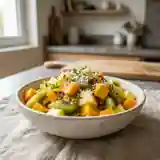 Salade fraîcheur des îles aux fruits exotiques