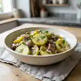 Salade gourmande de pommes de terre aux anchois