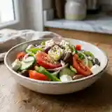 Salade grecque croquante à la feta fondante