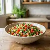 Salade Israélienne Fraîche et Colorée