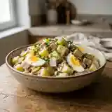 Salade piémontaise traditionnelle italienne : recette facile et gourmande
